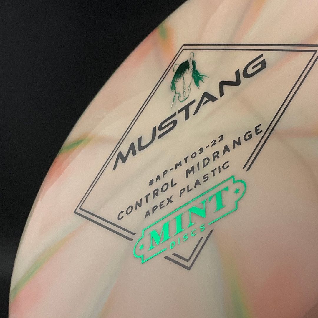 Swirly Apex Mustang - 2022 Run MINT Discs
