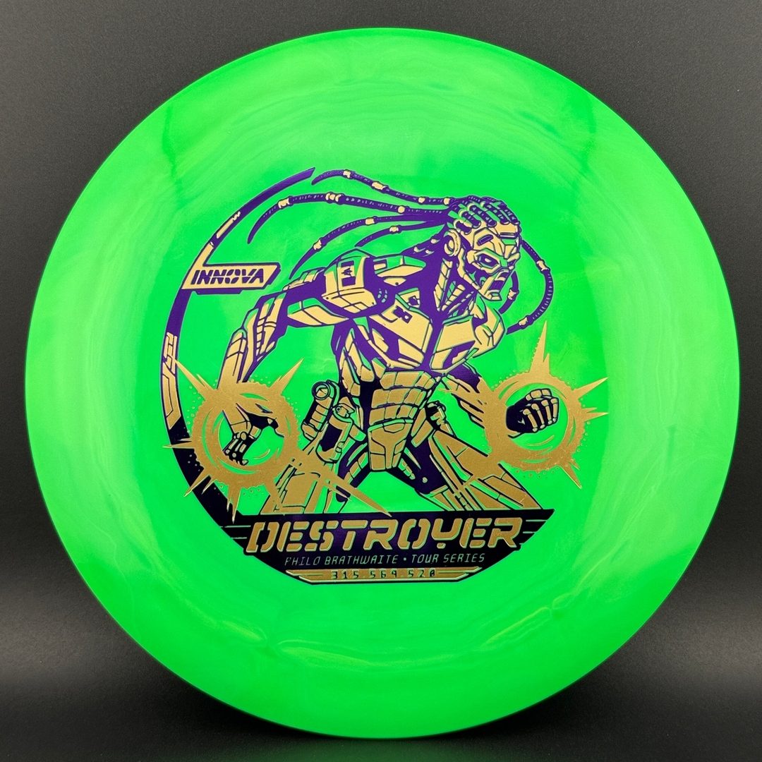 Swirly Star Destroyer - Philo Brathwaite 2026 Tour Series Innova