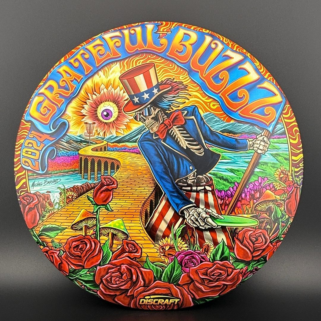 ESP Full Foil SuperColor Buzzz - Grateful Buzzz 2024 Discraft