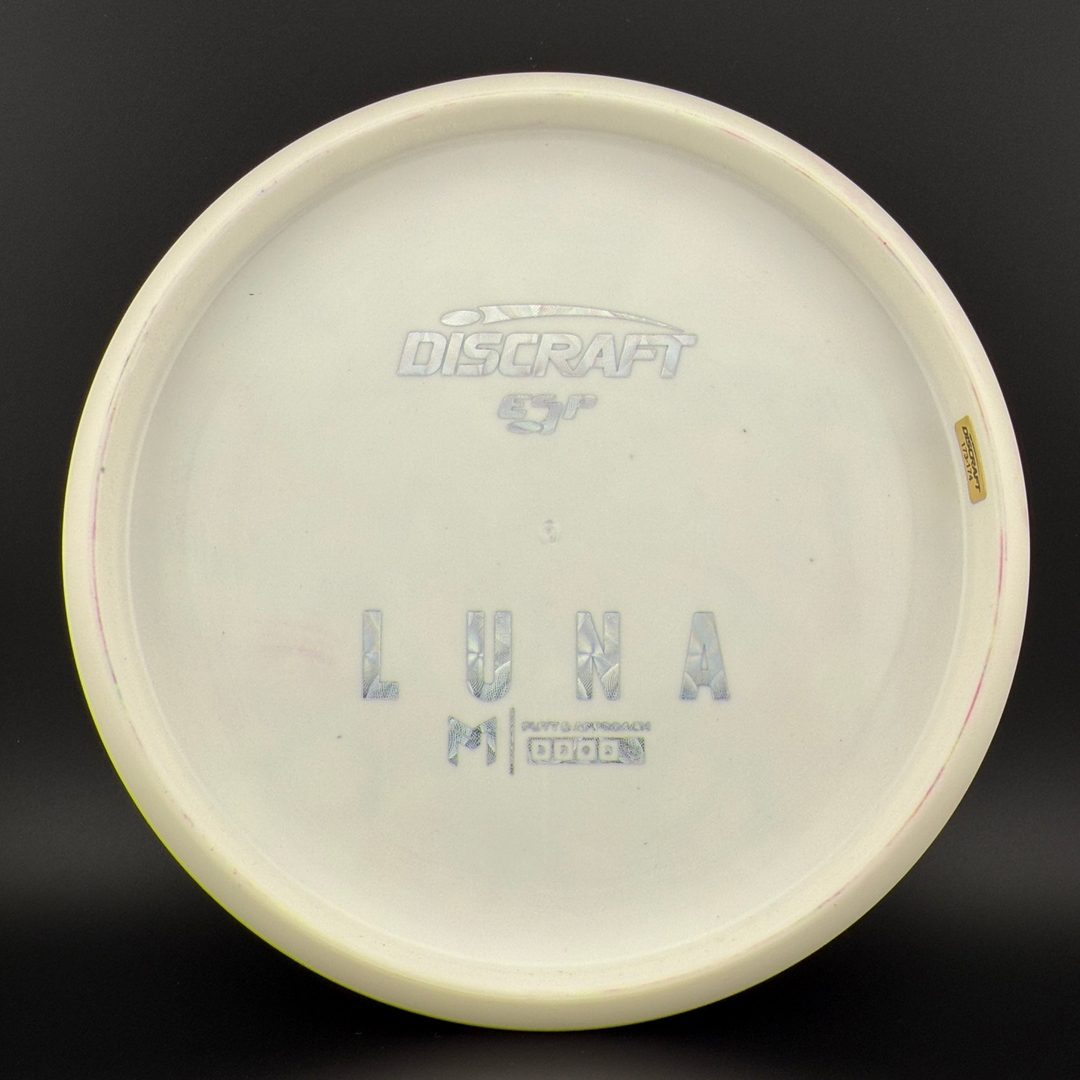 White ESP Luna - Greazy Dyed - Bottom Stamp Discraft