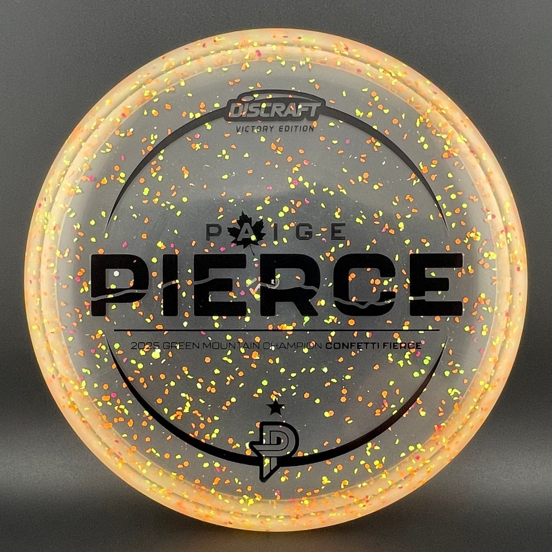 Confetti Z Fierce - Victory Edition - Paige Pierce GMC 2025 Discraft