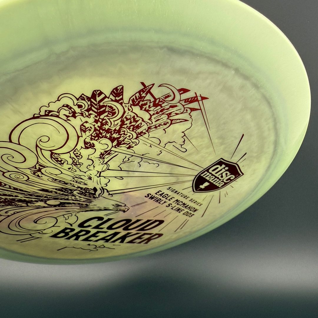 Swirly S-Line DD3 - Cloud Breaker - Red - Eagle McMahon Sig Series Discmania