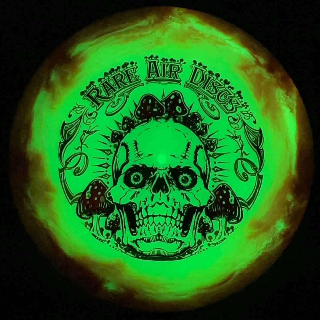 Glow Retina Chemtrail -Crushin' Amanitas by Manny Trujillo Doomsday Discs