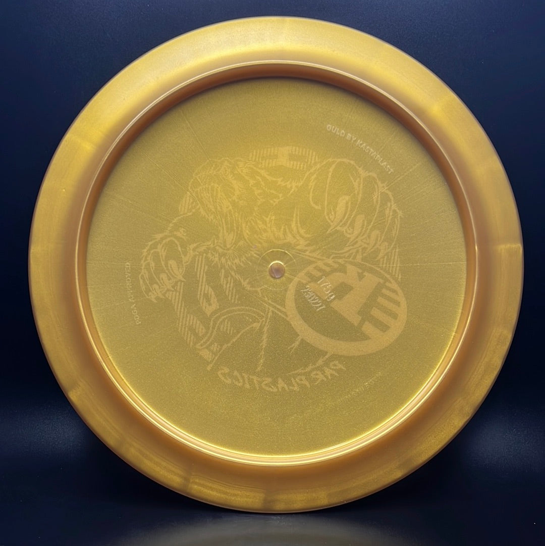 K1 Gold Guld - Limited Edition Saber-K Cat Stamp Kastaplast