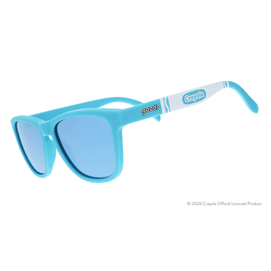 "Blue Lagoon" Limited Crayola OG Polarized Sunglasses Goodr
