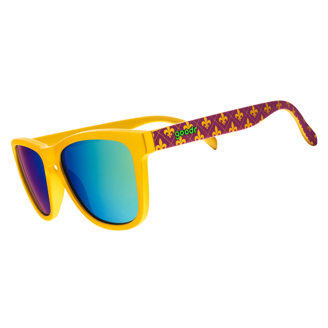 "Born In A King Cake” Mardi Gras OG Polarized Sunglasses Goodr