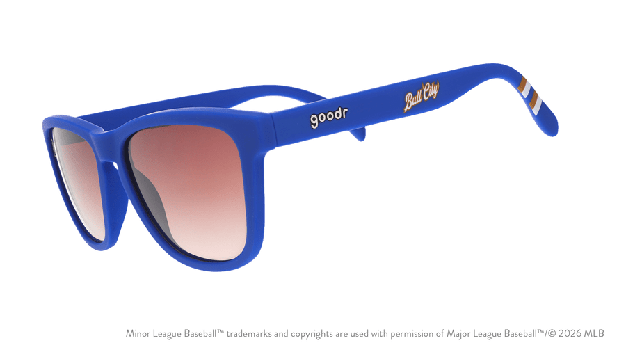 "Bulls Charge Energy" Durham MiLB Polarized Sunglasses Goodr