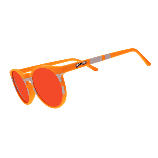 "Face Under Construction” Limited Circle G Polarized Sunglasses Goodr