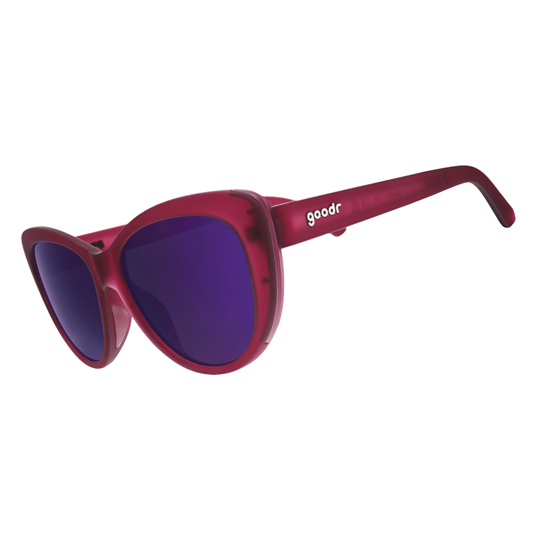 "Midnight Merlot Glow" Glam G Polarized Sunglasses Goodr