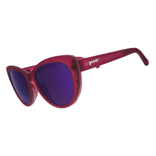 "Midnight Merlot Glow" Glam G Polarized Sunglasses Goodr