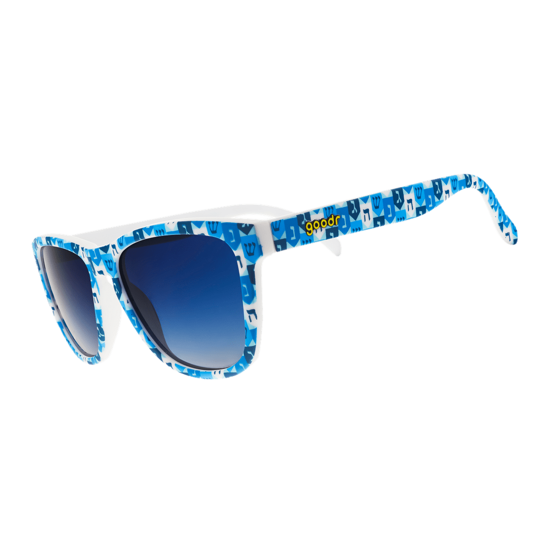 "Not Made Out Of Clay” Hanukkah OG Polarized Sunglasses Goodr