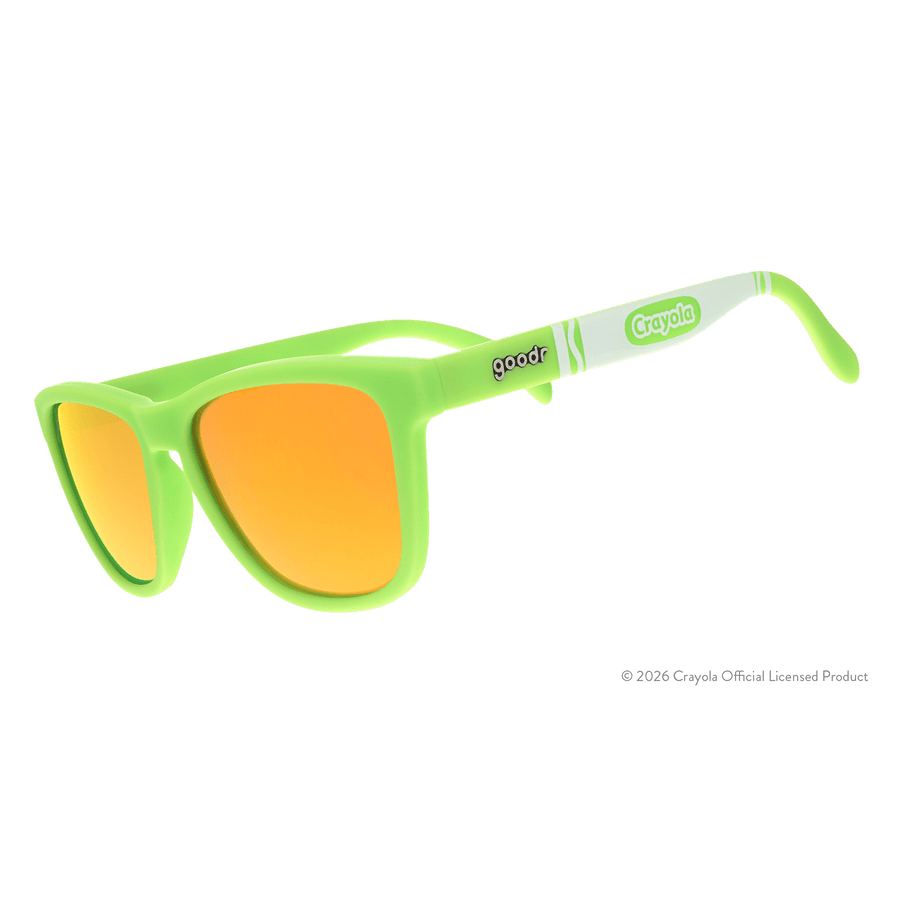 "Palm Leaf" Limited Crayola OG Polarized Sunglasses Goodr