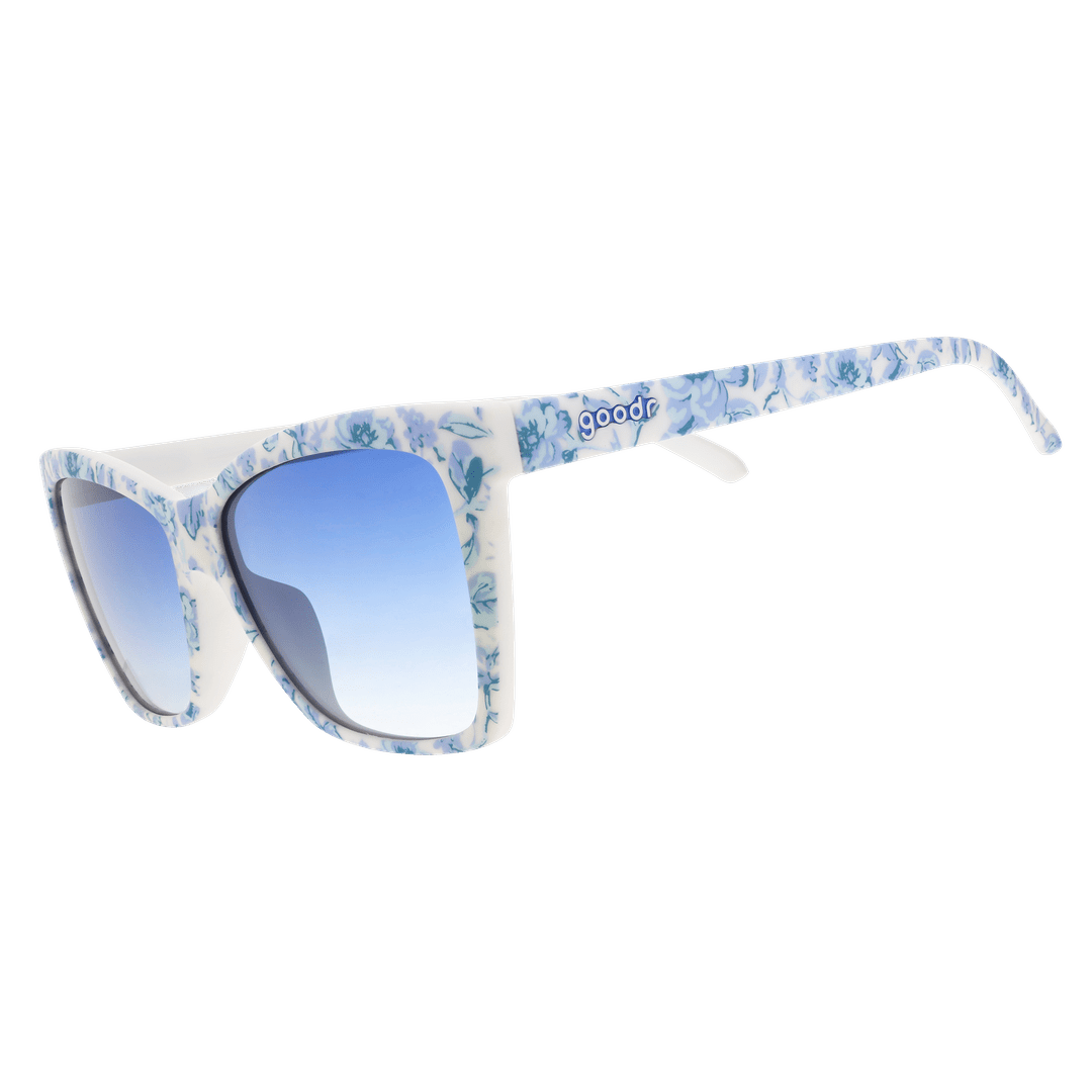 "Partial To Porcelain" Polarized Pop G Sunglasses Goodr