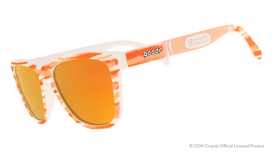 "Party Fish" UV Activated Crayola OG Polarized Sunglasses Goodr