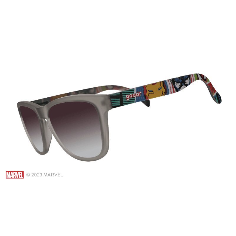 "Eat. Sleep. Save The World" Marvel Remix OG Polarized Sunglasses Goodr