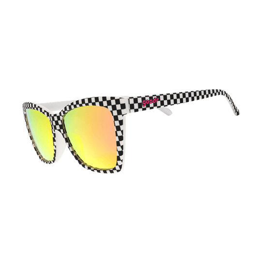 "Server With A Checkered Past" Polarized Pop G Sunglasses Goodr