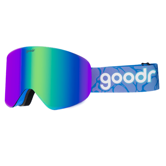 "Cold-Blooded Lodge Lizard” Limited SNOW G Polarized Goggles Goodr