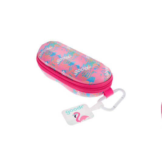 "We Made A Good Case” Sunglasses Case with Carabiner Goodr