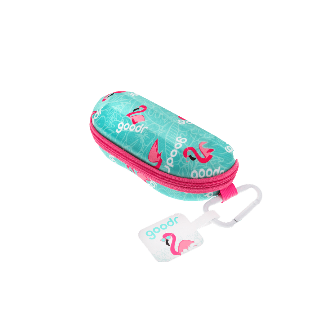 "Best Case Scenario” Sunglasses Case with Carabiner Goodr