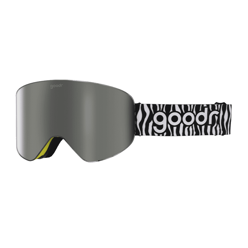 "Radioactive Zebroids” Limited Edition SNOW G Polarized Goggles Goodr