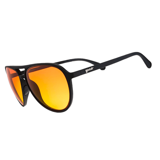 "Clear & Resin Danger" MACH G Polarized Sunglasses Goodr