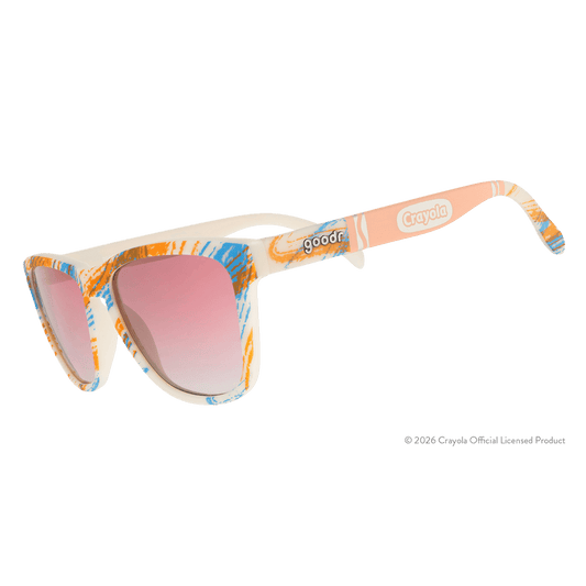 "Summertime" UV Activated Crayola OG Polarized Sunglasses Goodr
