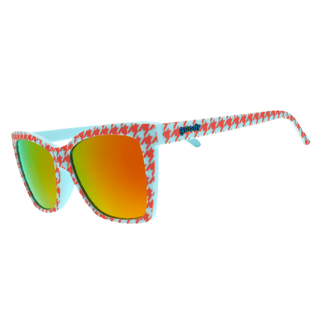 "The Truth About Houndstooth" Polarized Pop G Sunglasses Goodr