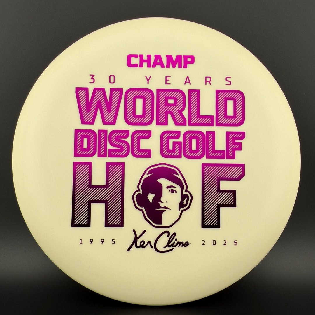 Glow Trophy Line Champ - Hall Of Fame Climo Disc Golf