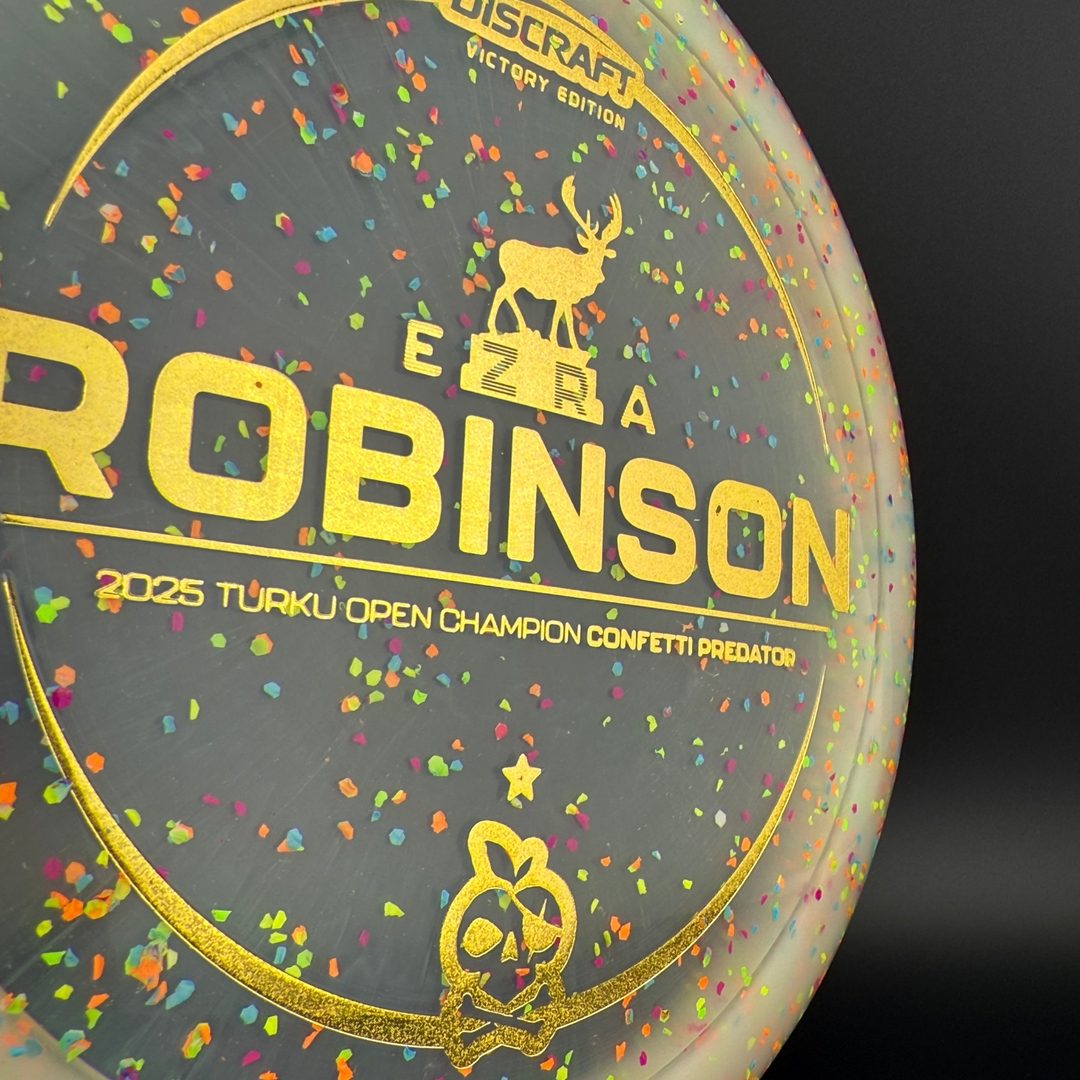 Confetti Z Predator - Ezra Robinson Turku Open 2025 Discraft