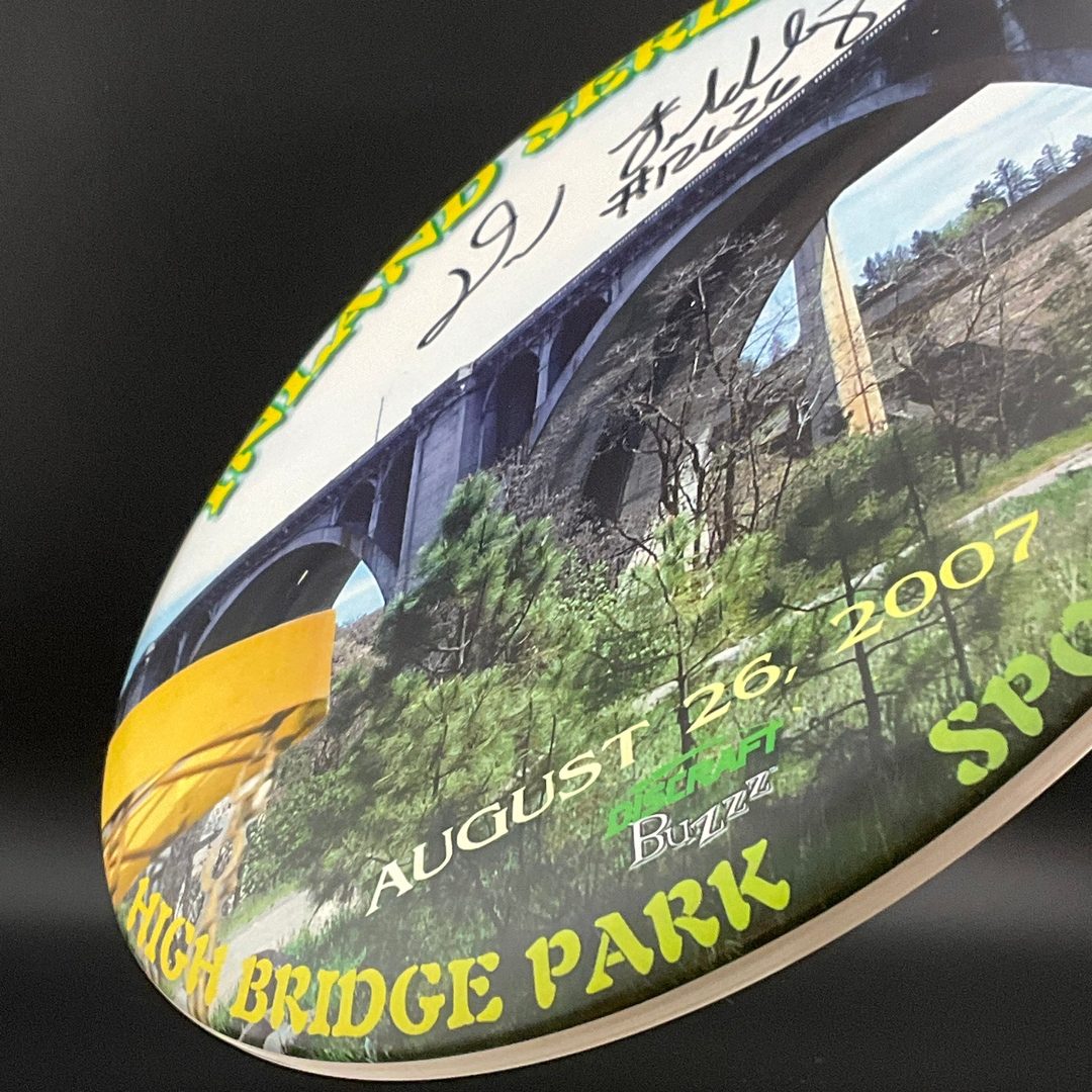 SuperColor Buzzz *Signed* - 2007 Inland Series Final - High Bridge Park Discraft