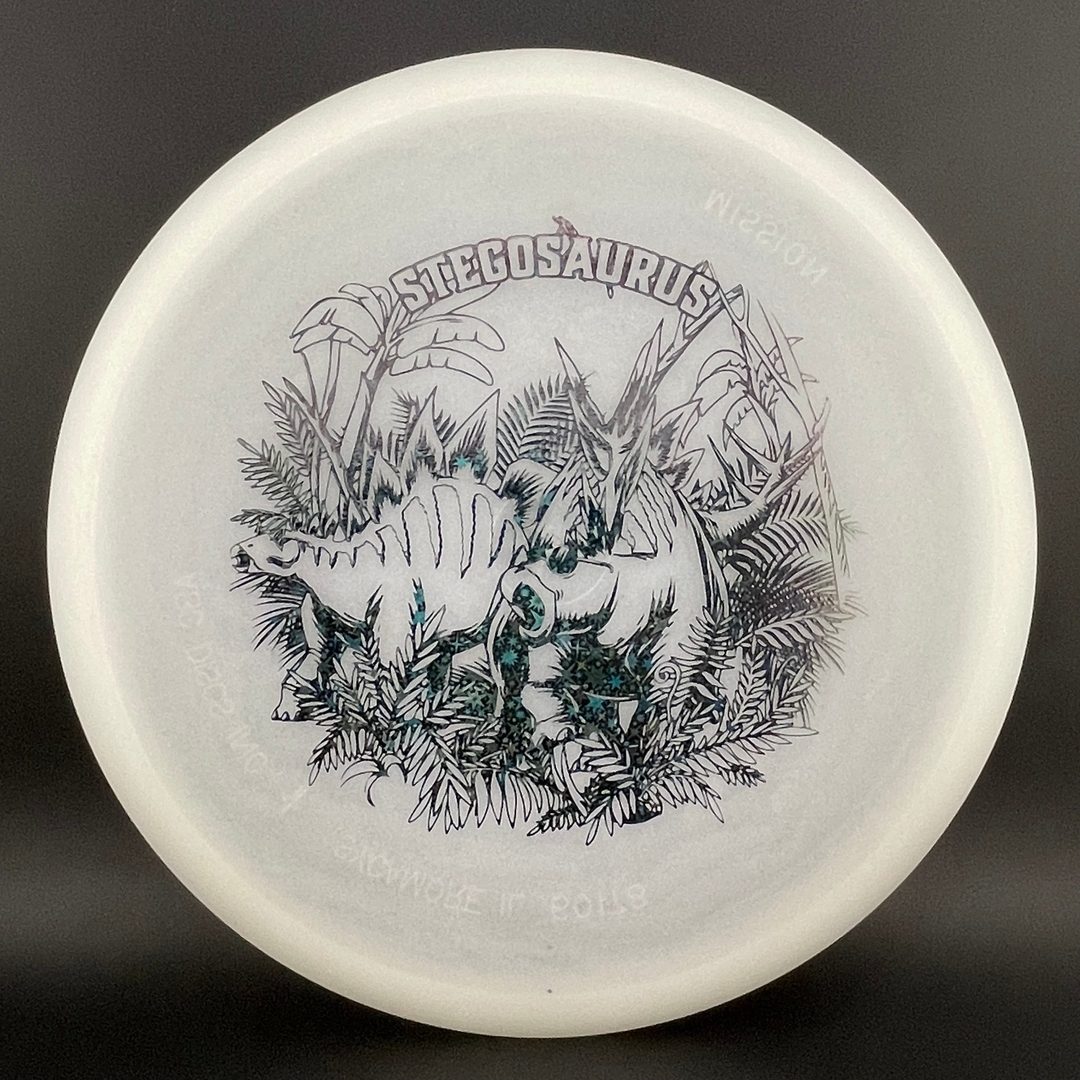 Glow Egg Shell Stegosaurus - Special Edition Dino Discs