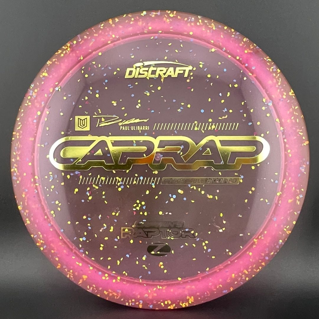 Confetti Z Captain's Raptor - Paul Ulibarri 2026 Discraft