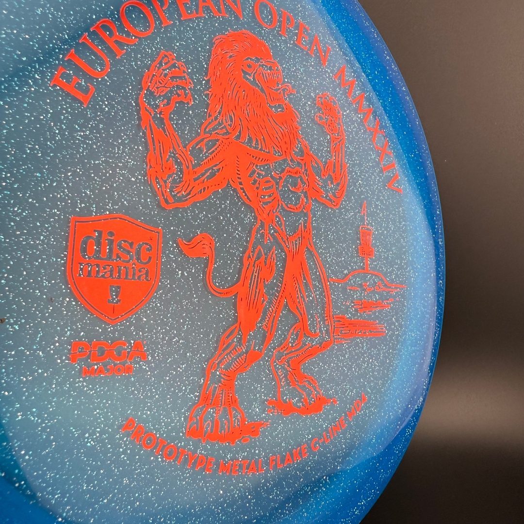 Prototype Metal Flake C-Line MD4 - European Open Discmania