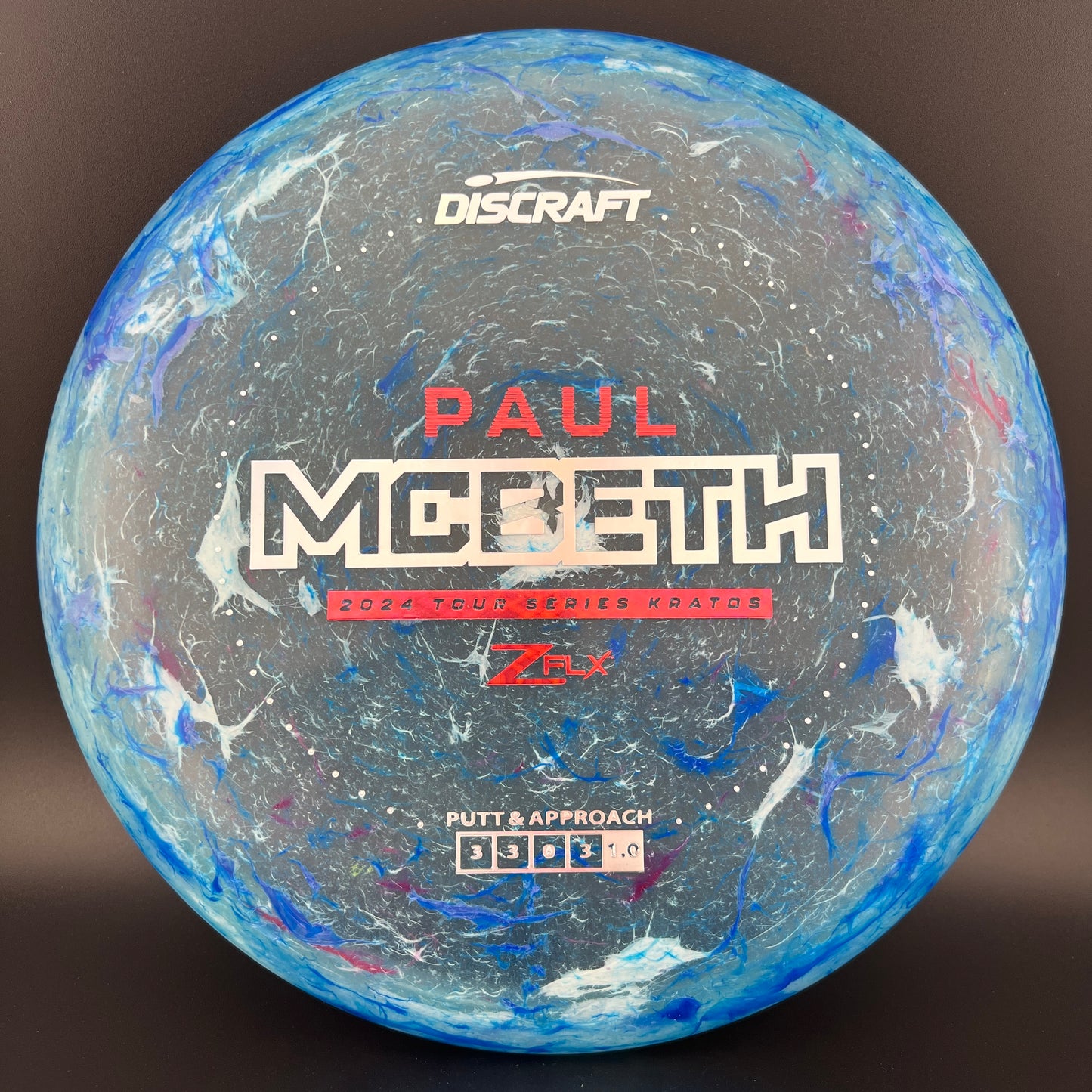 Jawbreaker Z FLX Kratos - 2024 Paul McBeth Tour Series Discraft