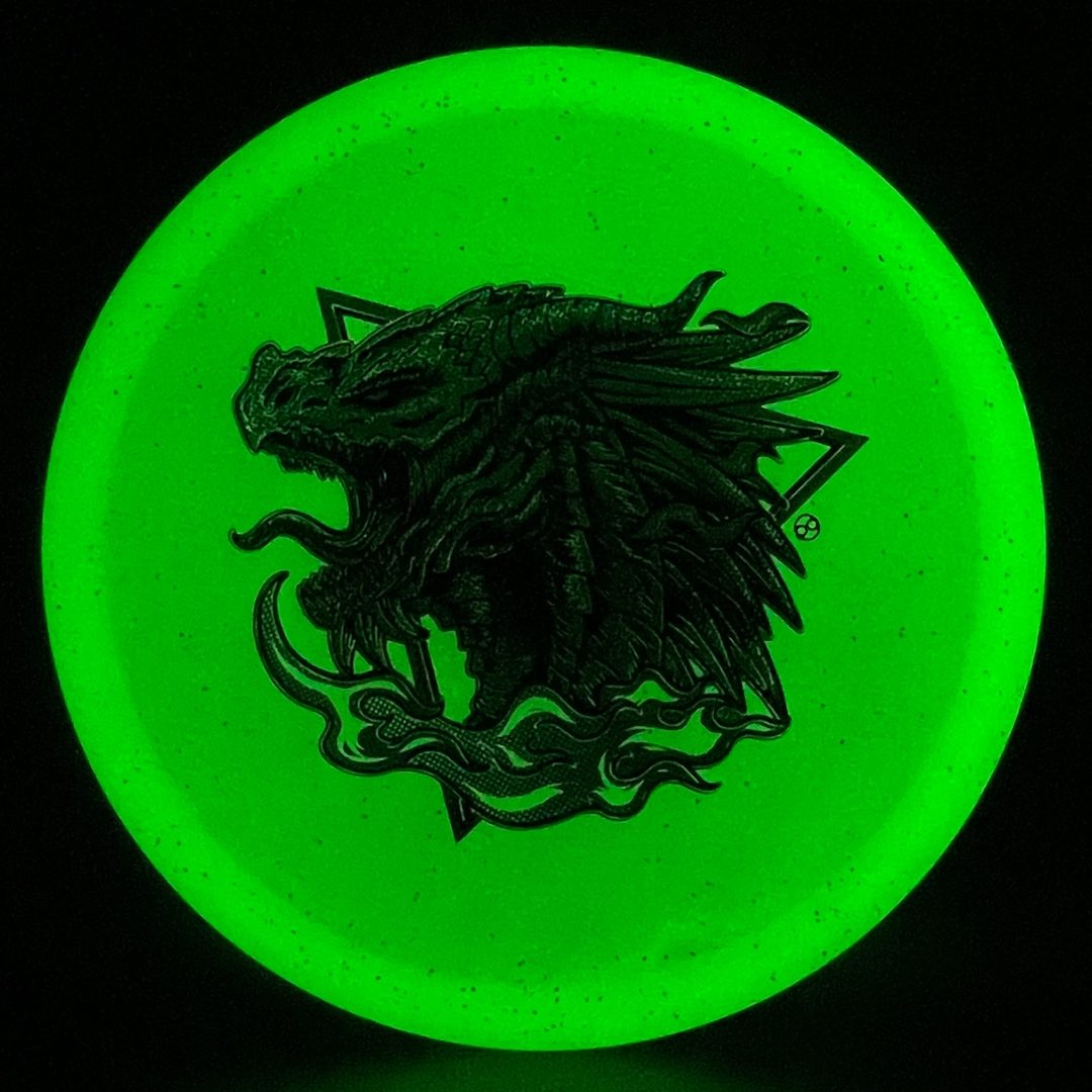 Metal Flake Glow C-Blend Chariot - Infinite Dragon Triple Foil Infinite Discs