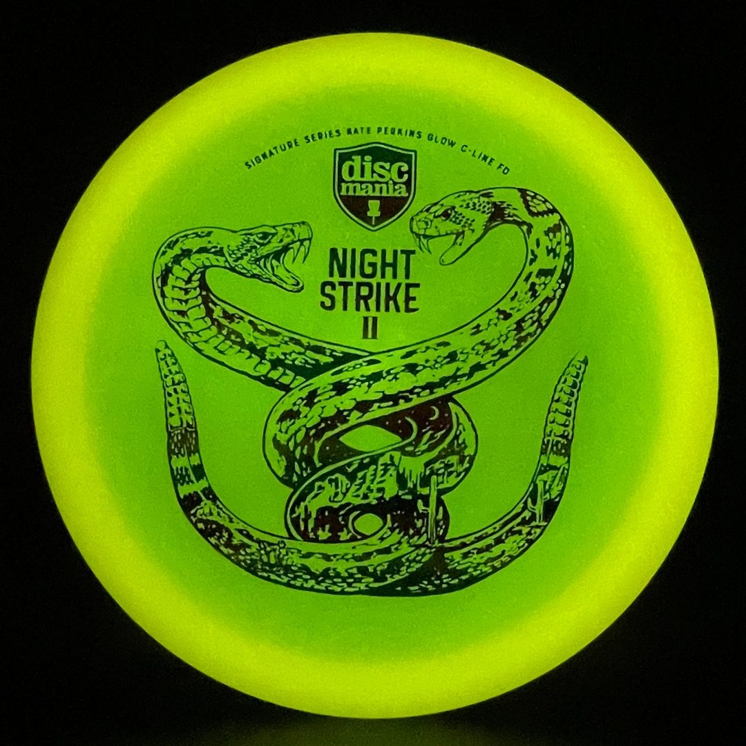 Color Glow C-line FD - Night Strike 2 - Innova Made *Warehouse Stash* Discmania