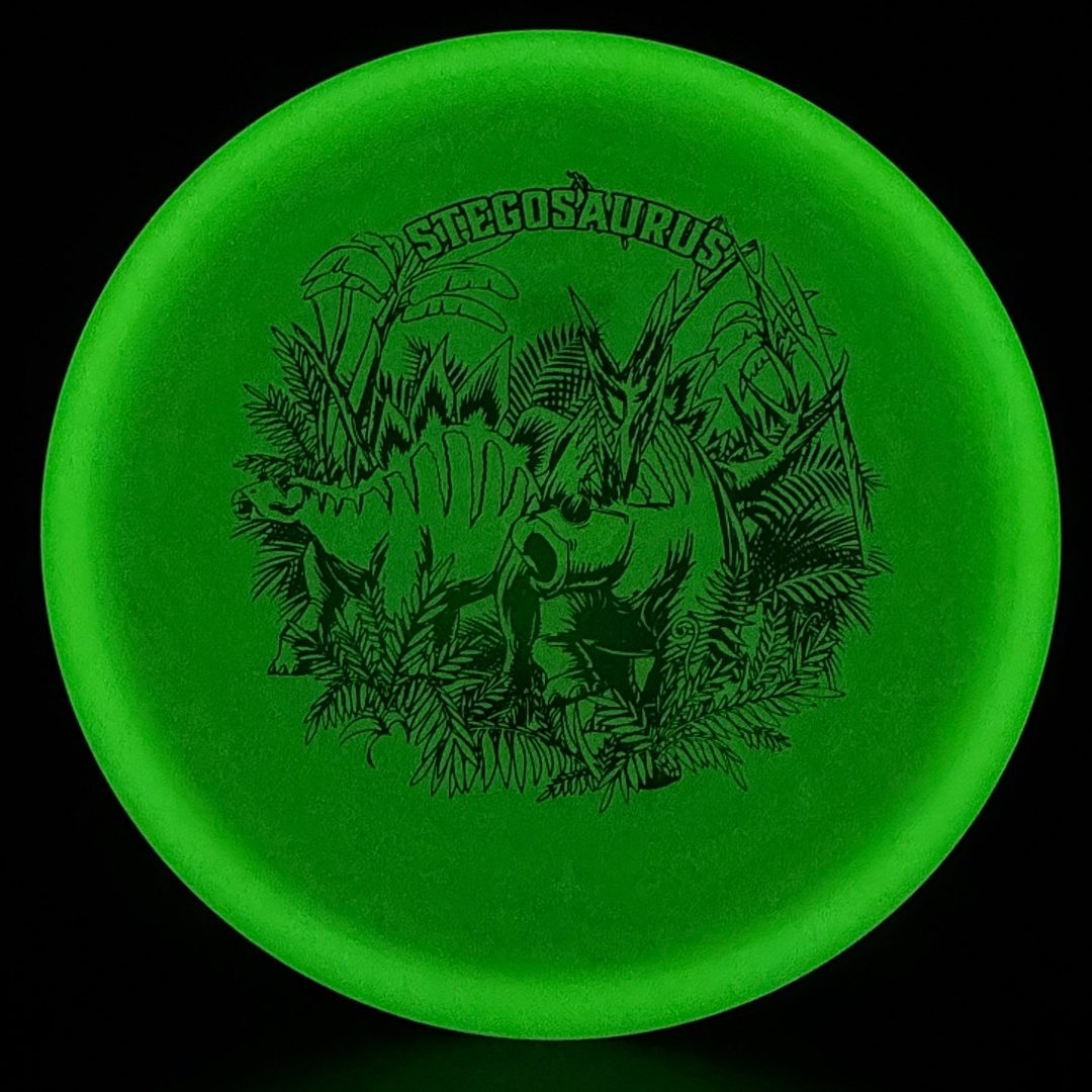 Glow Egg Shell Stegosaurus - Special Edition Dino Discs