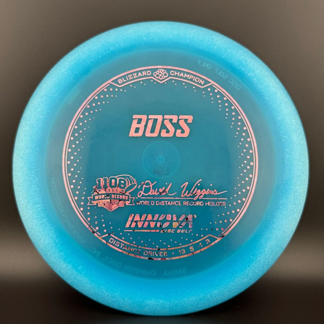 Blizzard Champion Boss - David Wiggins Jr 1108 World Record Innova