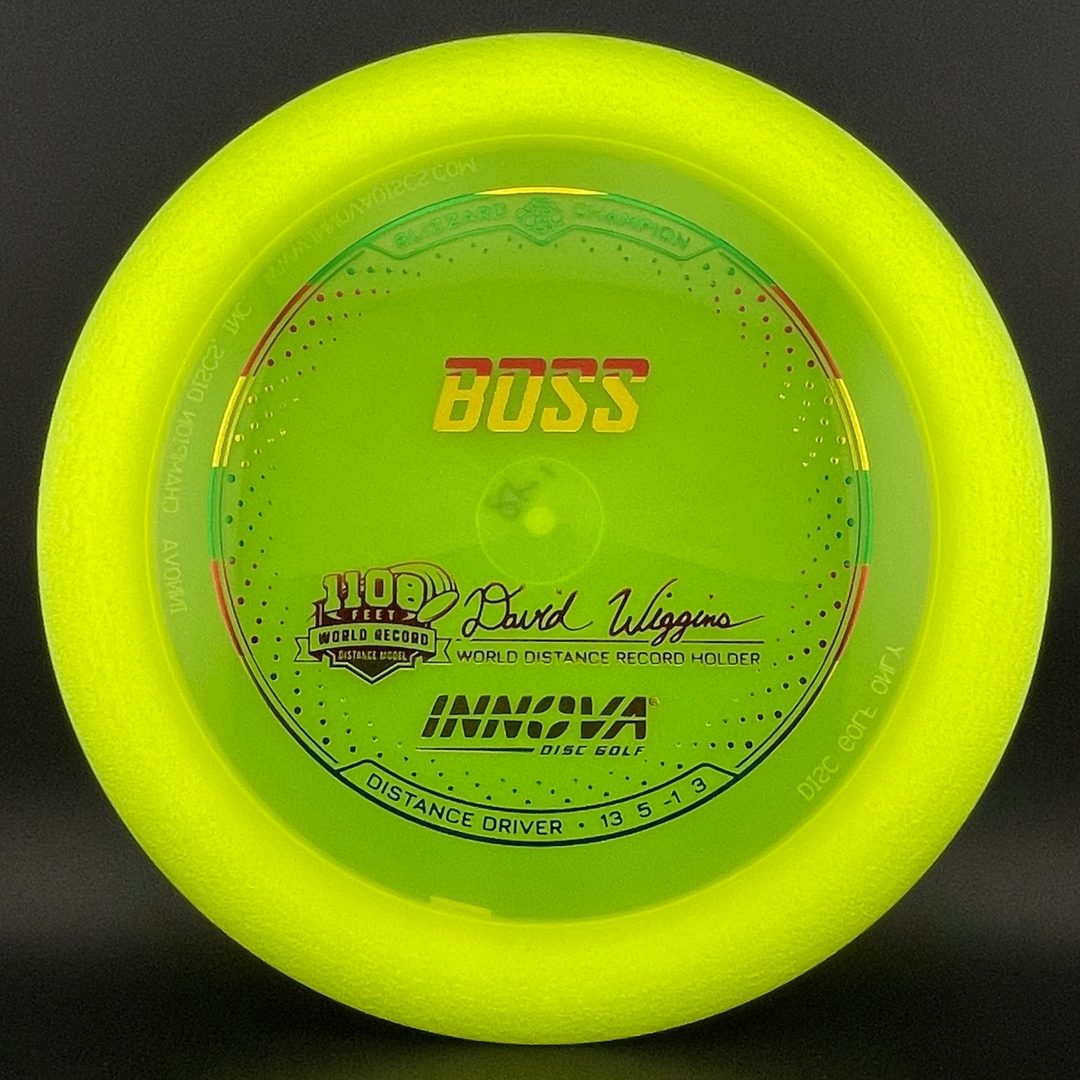 Blizzard Champion Boss - David Wiggins Jr 1108 World Record Innova
