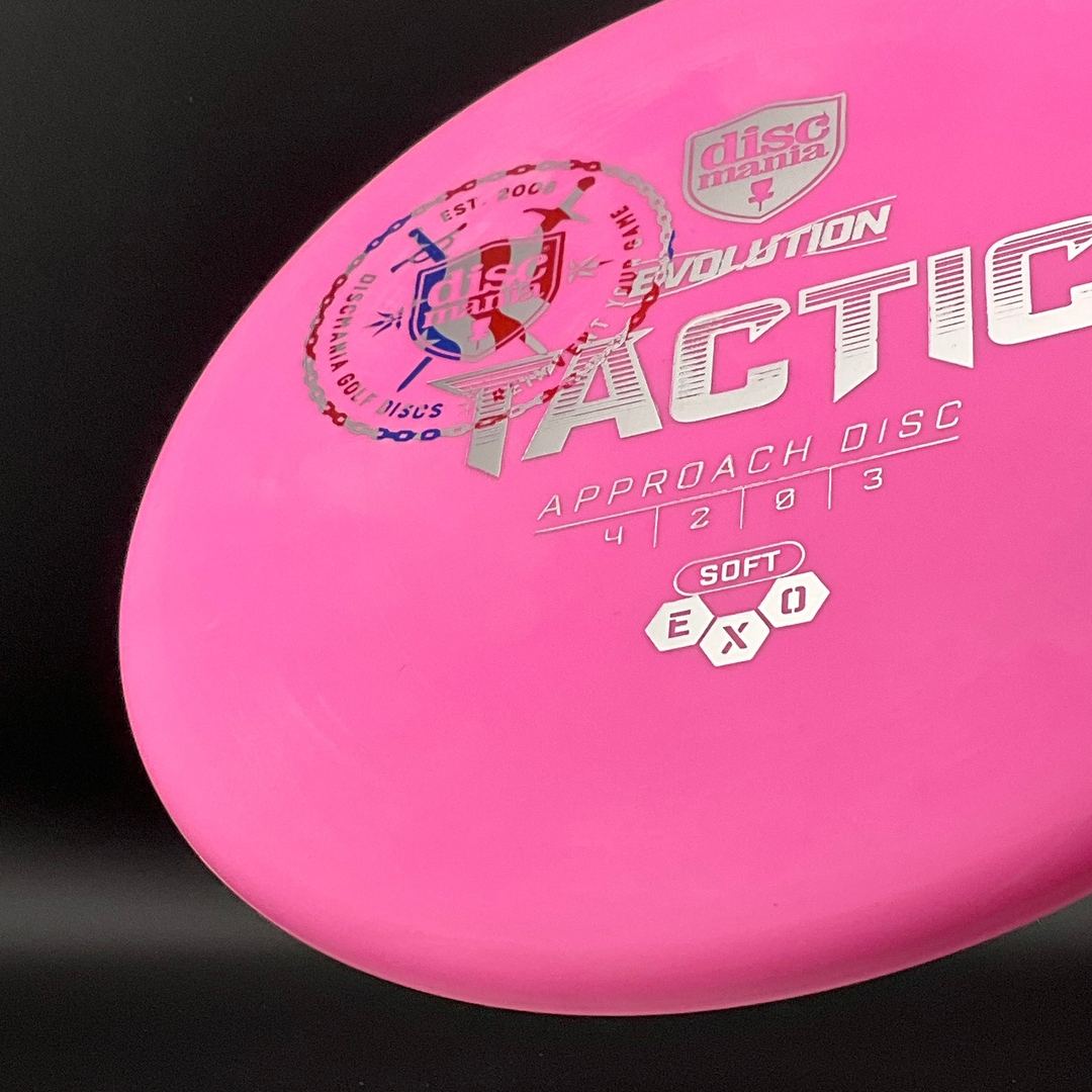 Soft Exo Tactic - Approach Disc - Discmania Shield Mini Stamp Discmania