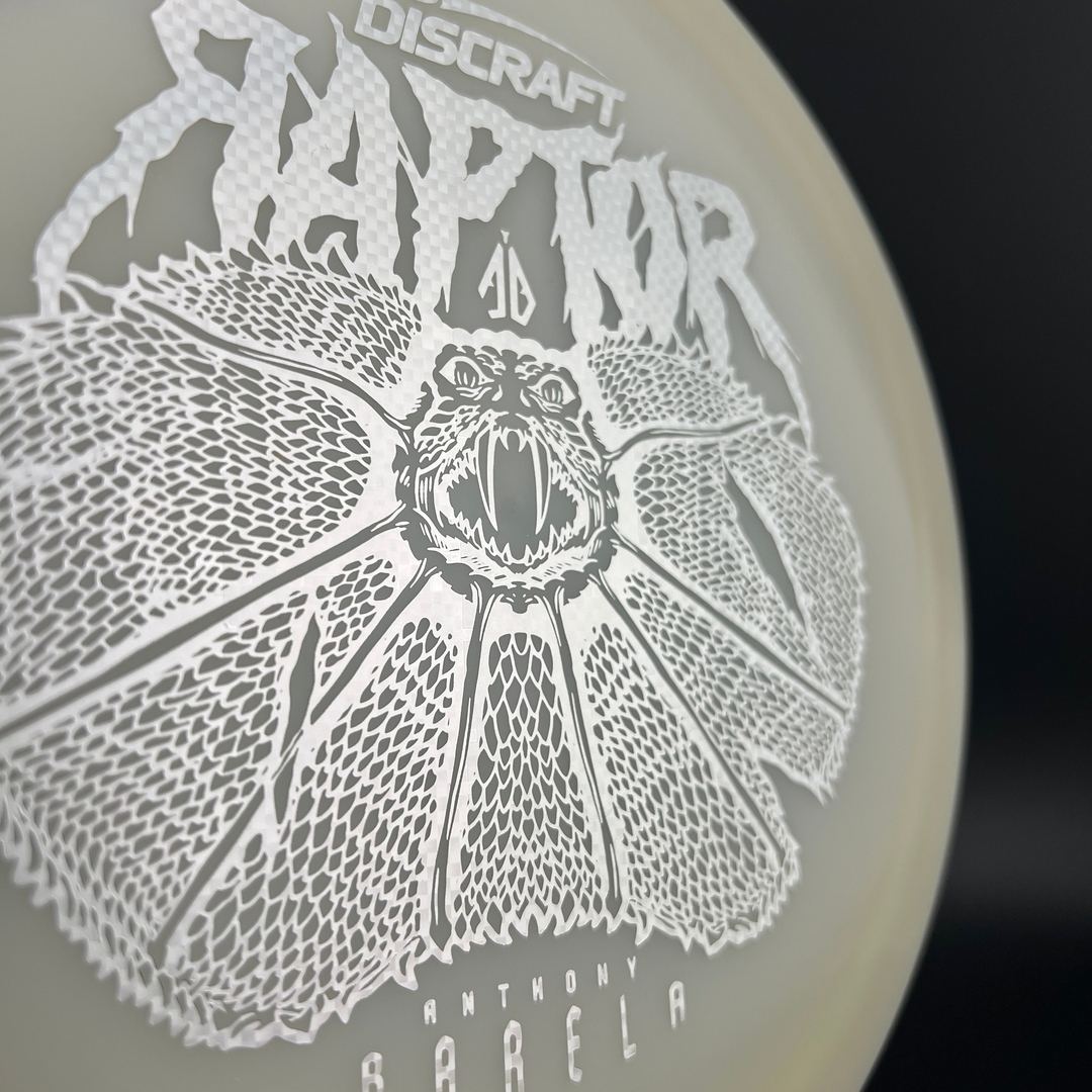 UV Glo Raptor - Anthony Barela Autographed Discraft