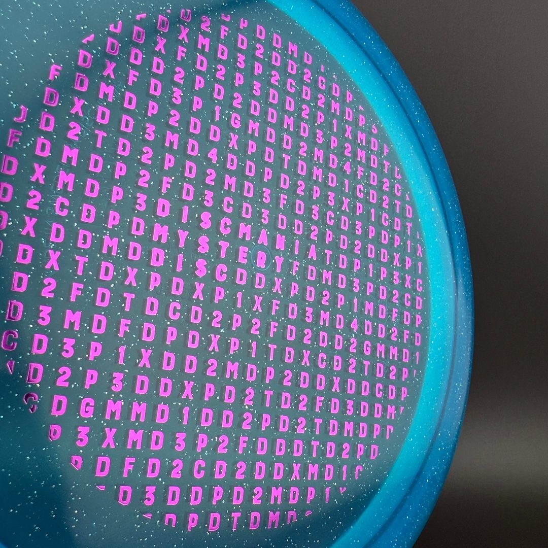 Metal Flake C-Line CD1 - DM Mystery Disc MB 25 Discmania