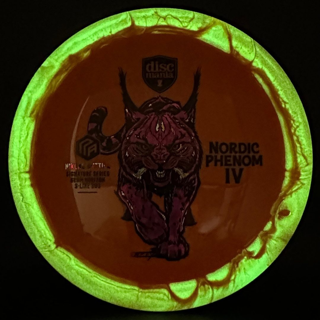 Glow Horizon S-Line DD3 3 Foil - Nordic Phenom 4 - Niklas Anttila Signature Series Discmania