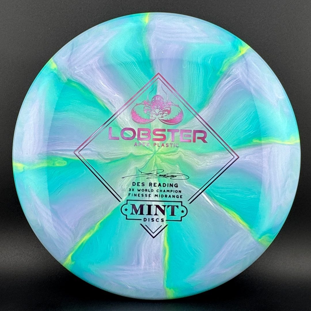 Apex Swirl Lobster - 4th Run - Des Reading Edition MINT Discs