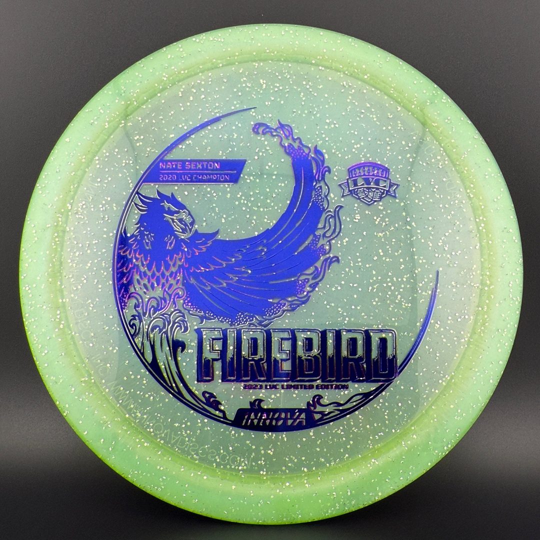 Metal Flake Pearl Champion Firebird - Double Stamp 2023 LVC Nate Sexton Innova