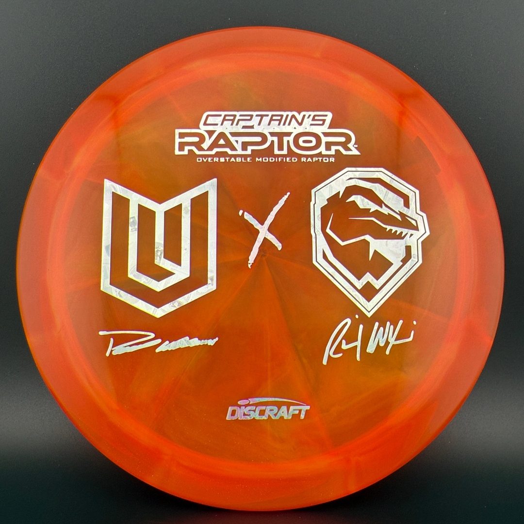 Z Swirl Captain's Raptor - Ulibarri x Wysocki Collab Edition Discraft