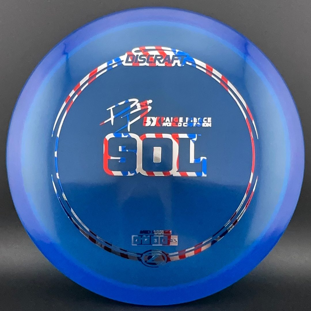 Signature Z Sol - Paige Pierce 5X World Champion Discraft