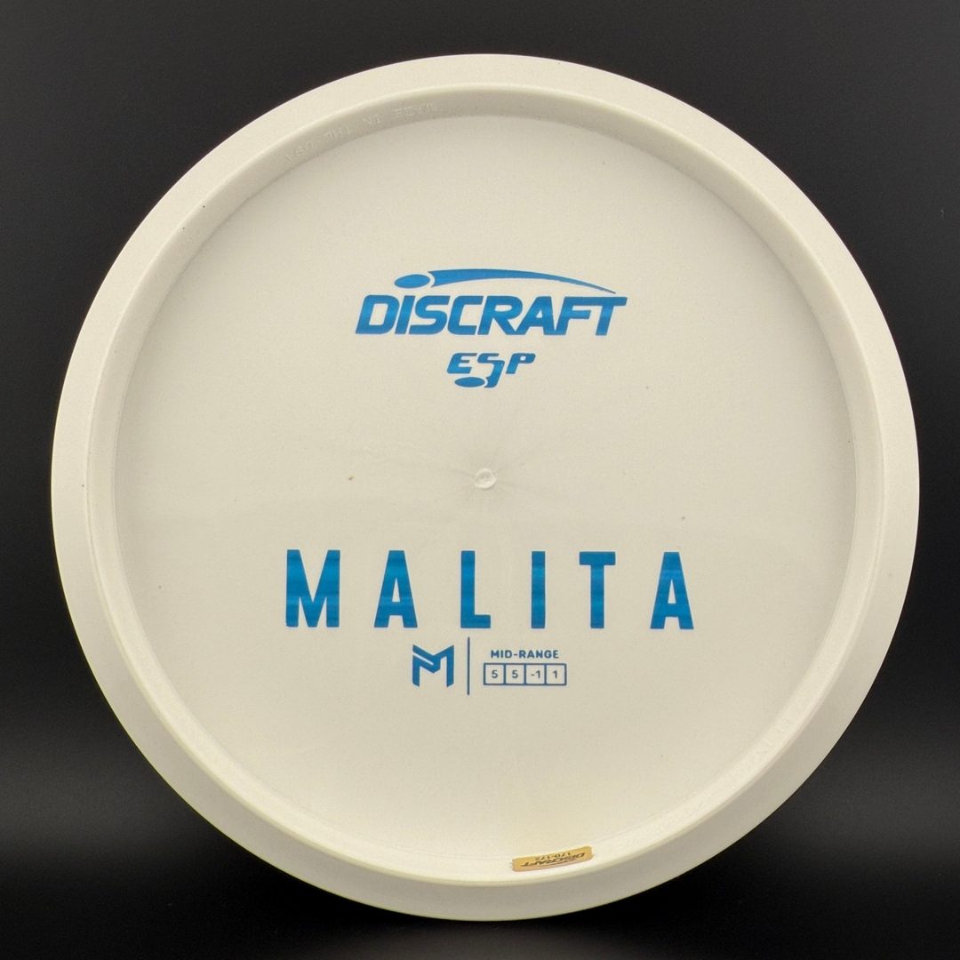 White ESP Malita - Dyer's Delight - Paul McBeth Discraft