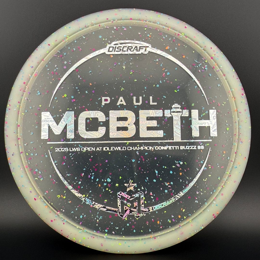 Confetti Z Buzzz SS - Paul McBeth 2025 LWS Open Discraft