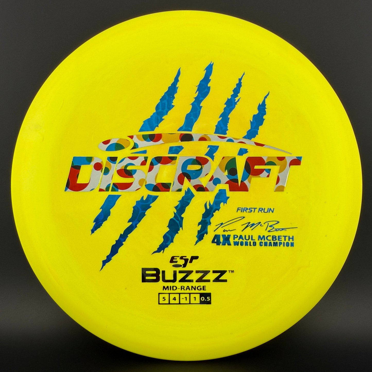 Swirly ESP Buzzz (First Run) - Paul McBeth 4x Claws - Lemon Wonderbread